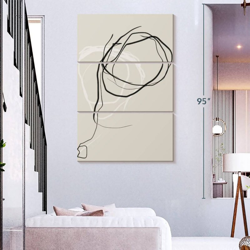 Threaded III, 74" H x 48" W