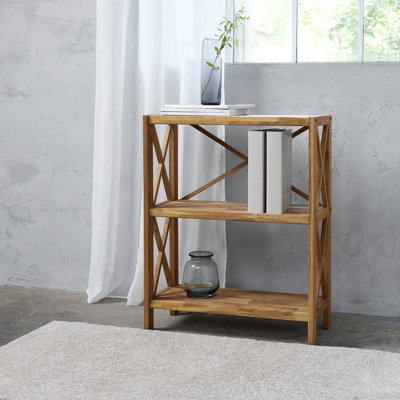 Catherin 87cm H x 70cm W Etagere Bookcase