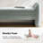 Elizabeth Modern 57"W Chenille Fabric Easy Assembly Upholstered Bench-1295061790