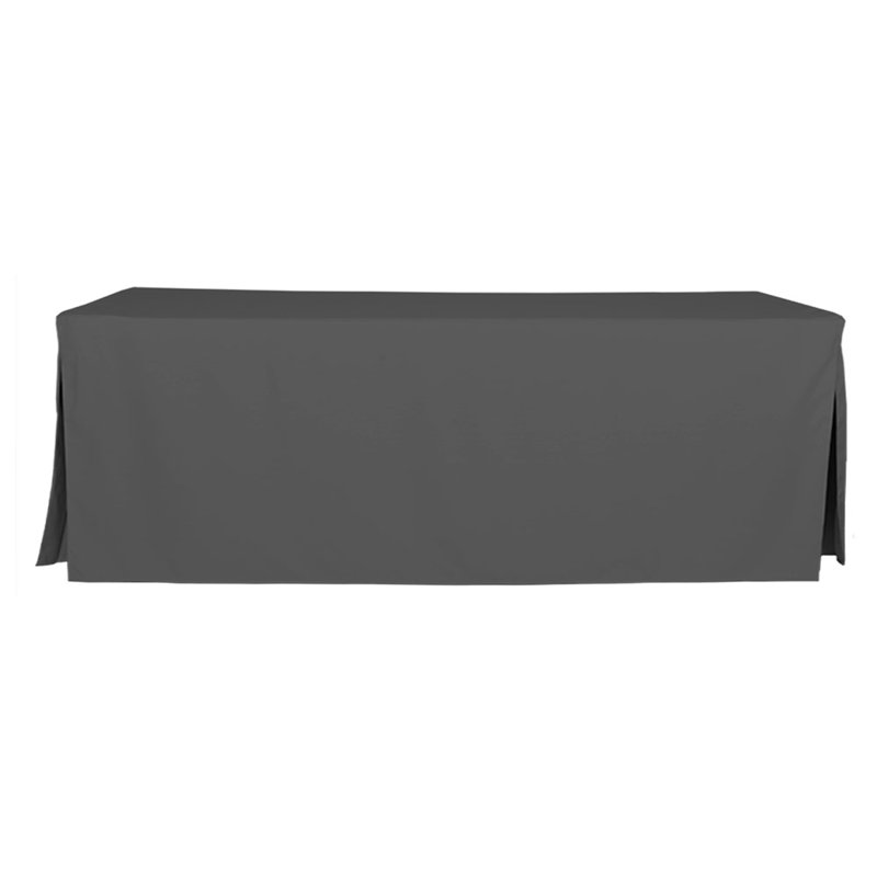 Tablevogue Table Cover, Charcoal, 96" L x 30" D