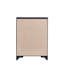 Commode de couleur unie, noir