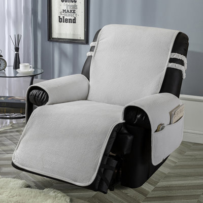 Housse pour fauteuil inclinable en velours côtelé Corduroy