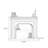 Beige + Black Manufactured Wood Electric Fireplace