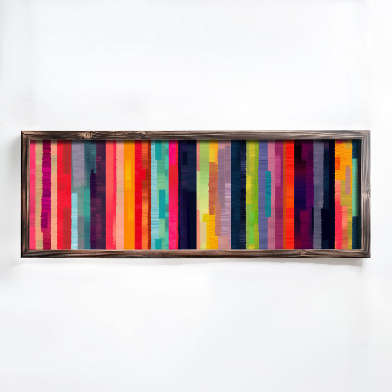 Elegant Decorative Framed MDF Painting, 15.7 x 47.2 x 0.1 inches | 100% MDF with 3 mm Thickness, 100% Pine Wood Frame | UV Printed Artwork for Home Decor, Living Room, Office, Modern Aesthetic