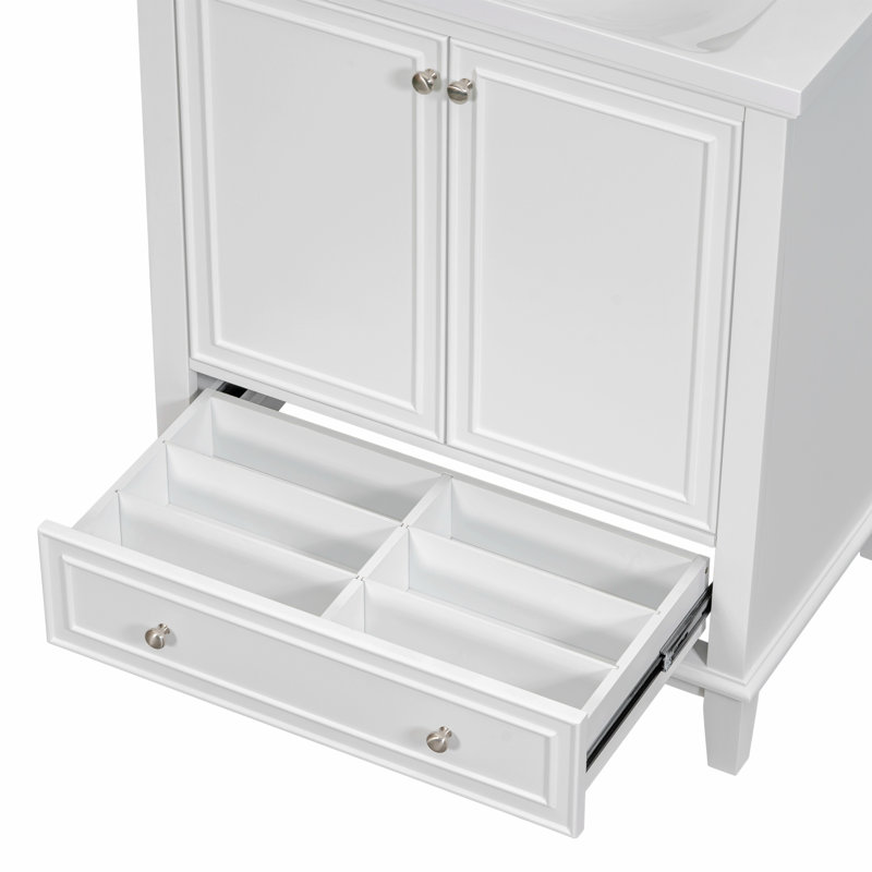 Meuble-lavabo 30 po sans lavabo, Blanc