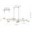 Jovin 8 - Light Chrome Kitchen Island Pendant
