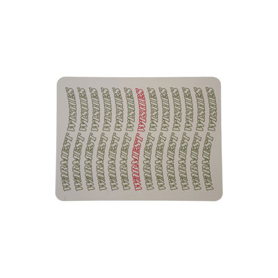 Silicone Non-Slip Baking Mat "Warmest Wishes"