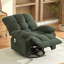 Fauteuil inclinable et pivotant avec massage et massage lombaire par vibration-1813733791