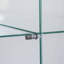 Extra Large Glass Display Cabinet With 4 Shelves, Curio Cabinet