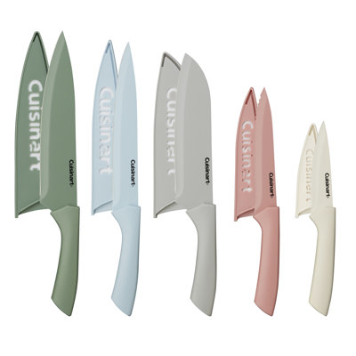 10Pc Ceramic Coated Cutlery Set