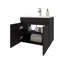 Coiffeuse Wengue avec 2 portes