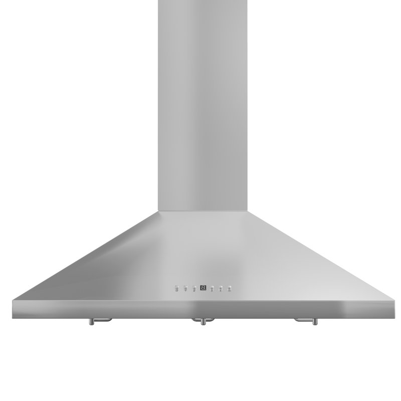 48" KL2 400 CFM Convertible Wall Mount Range Hood in Brushed Stainless Steel, 48"