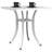 Canora Grey Patio Table 20.9"X20.9"X20.9" Aluminum-1274218171