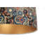 Bernuth 1 - Light Gold Drum Pendant