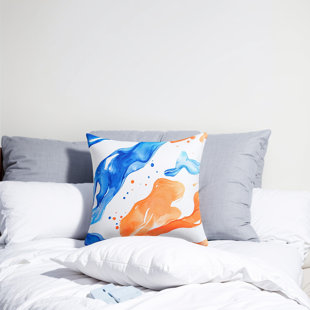 Coussin décoratif abstrait abstrait