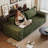 71 Inch 3 Seaters Sofa, Corduroy Fabric With Smooth Skin-Friendly Material, Deep Seat Couches With Durable Structure, Comfy Loveseat Sofa With Ergonomic Design, Couches For Living Room-923111447