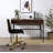 Desk with drawer and flip top hidden storage-1581014523