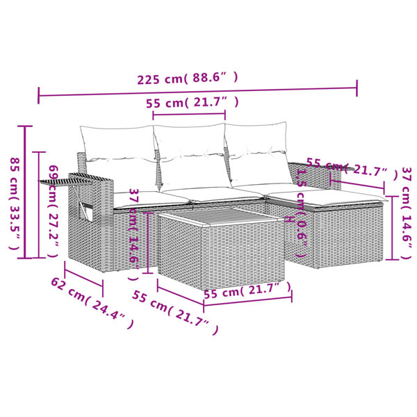 Dimensions du produit