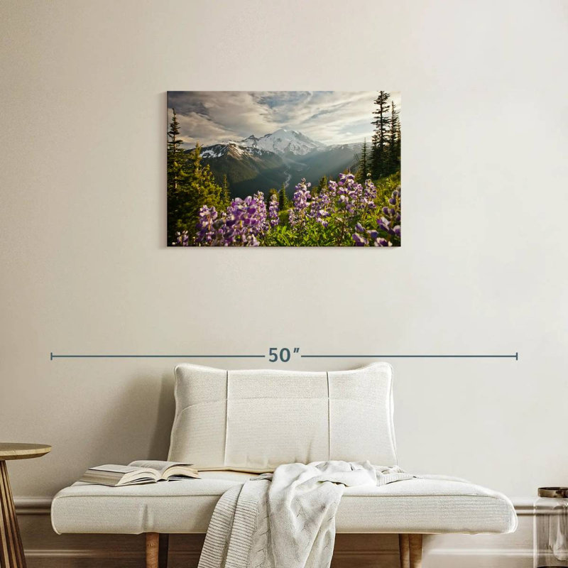 Alvord Mt. Rainier, H 20 po x l 30 po