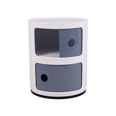 Izzack Tray Top Drum End Table