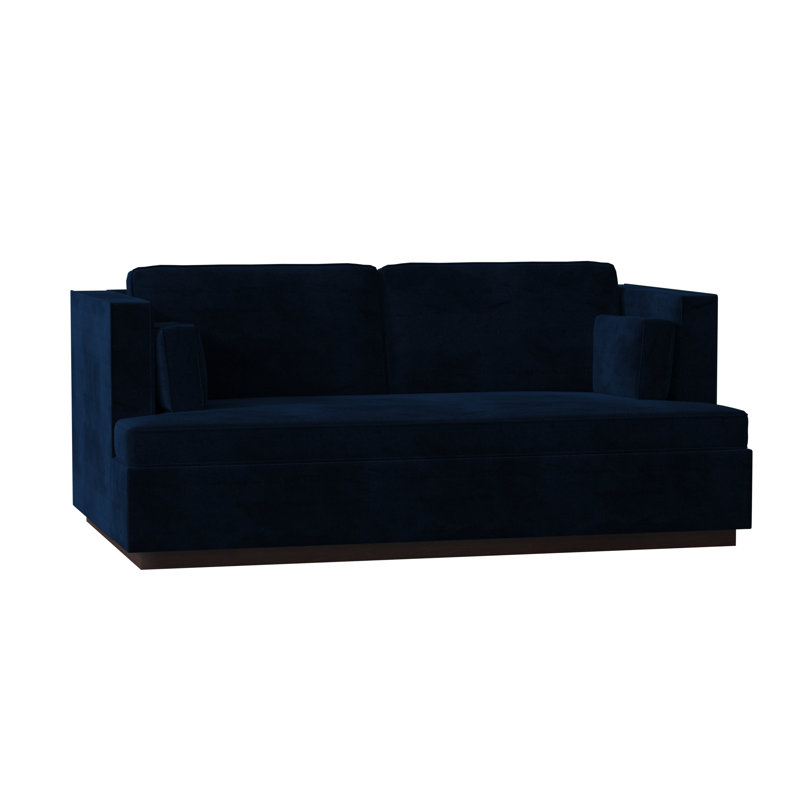 Central Park Sofa, Gray, 71" W, Burnished Brown