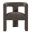 Chaise d'appoint rembourrée Boucle-1765054323