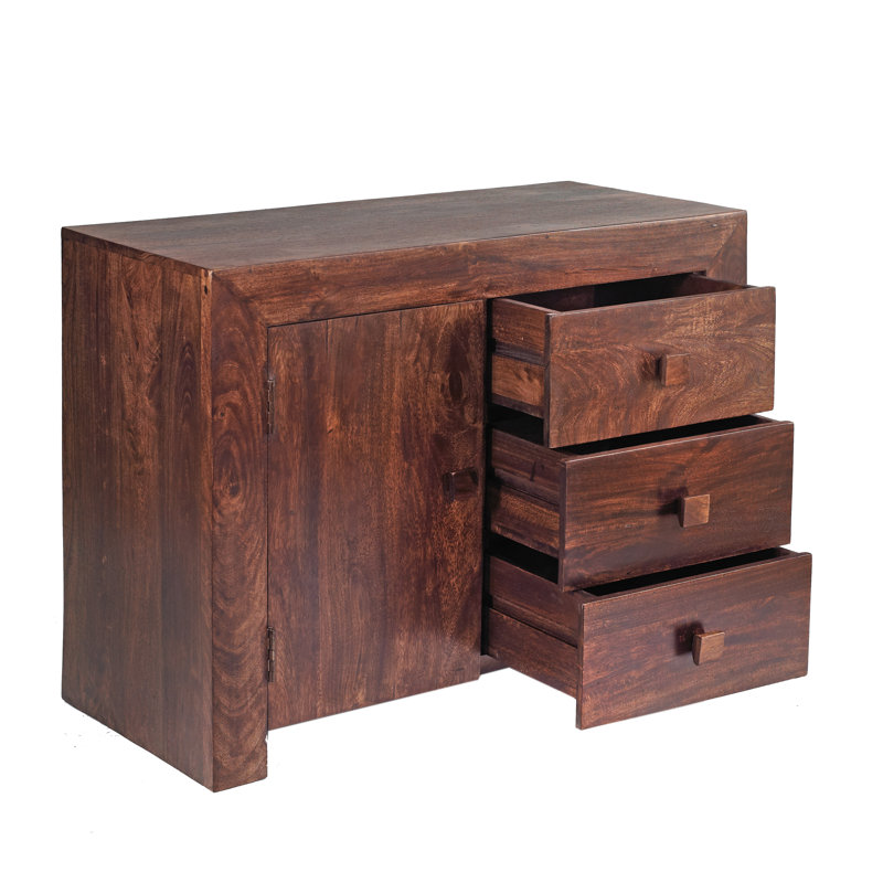 Cicero 88cm Solid Wood Sideboard
