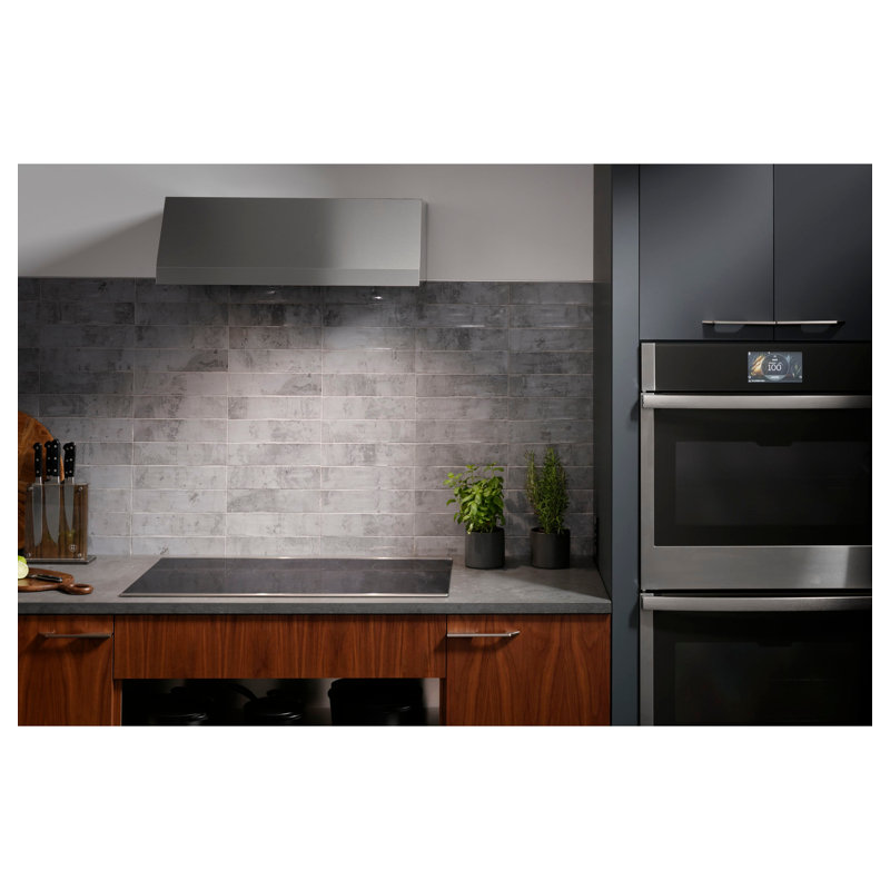 Induction Cooktop with 4 Elements, Stainless Steel