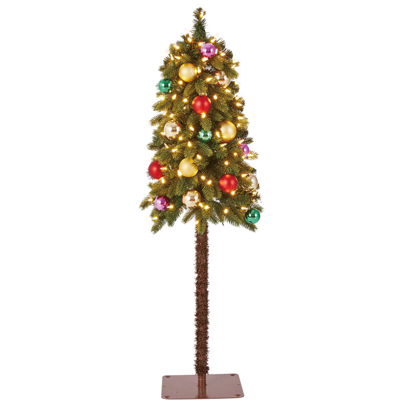 48' Lighted Spruce Christmas Tree