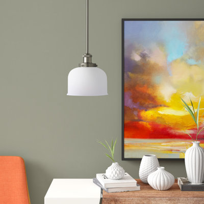 Ballston Urban Bell - 1 Light 8" Stem Hung Mini Pendant