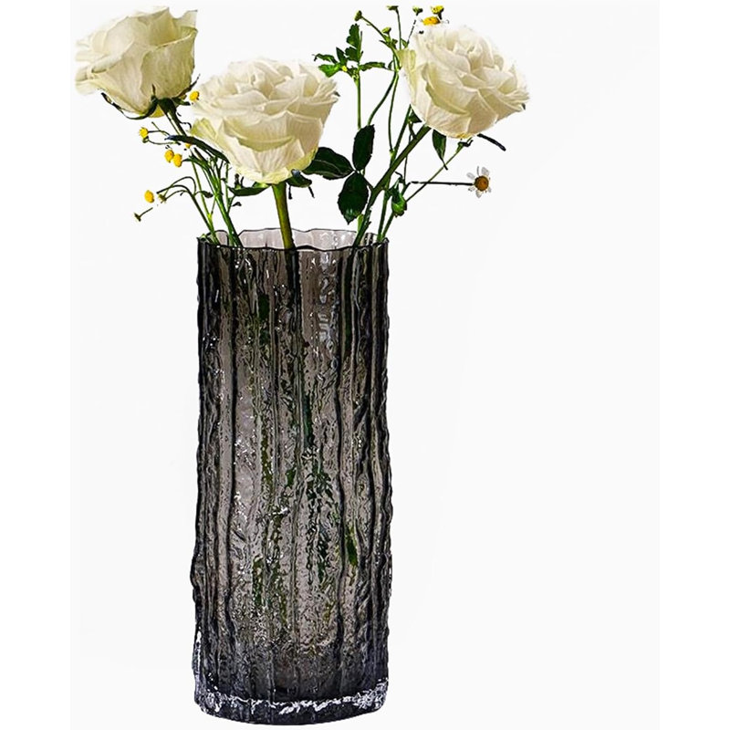 Black Glass Vase