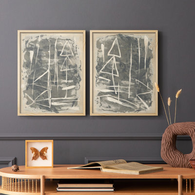 Impression encadrée Mapa Linea I-Premium - prête à être accrochée - aucun clou requis - aucun clou requis