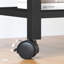 Chariot d'imprimante roulant avec prises de courant et ports USB-114530631