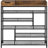24 Pair Shoe Rack 6-Tier for Footwear Book Flowerpots with Storage Box