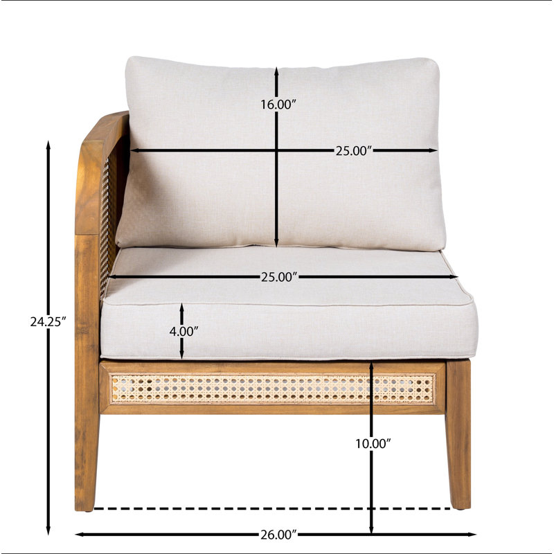 Fauteuils d'extérieur Kirkby (gauche et droite)