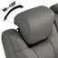 Double fauteuil inclinable de cinéma maison en cuir fleur avec ports USB et de type C-699157595