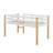 Twin Loft Bed With Guardrails And Ladder-721587282