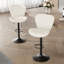 Adjustable Height Counter Stool with Metal Frame-243967672-243967685