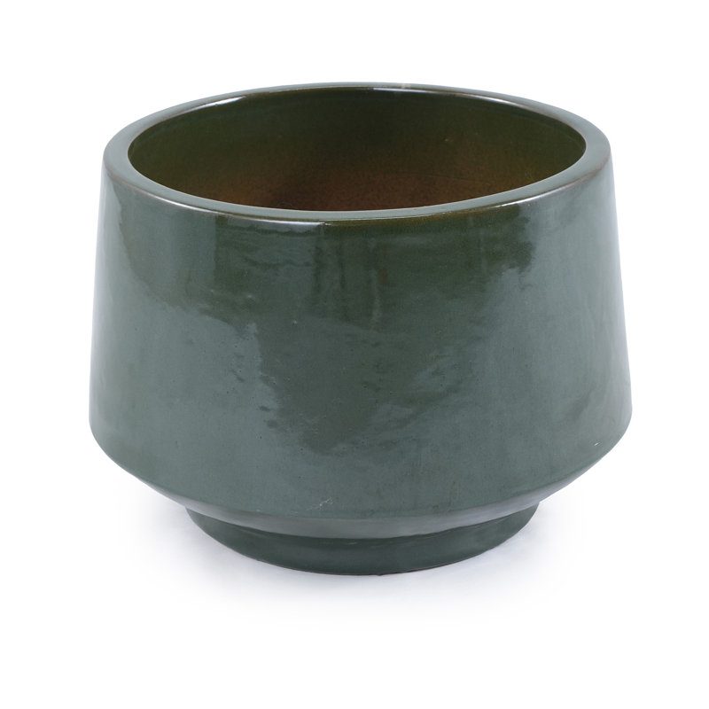 Pots de fleurs en céramique de haute qualité, Vert antique