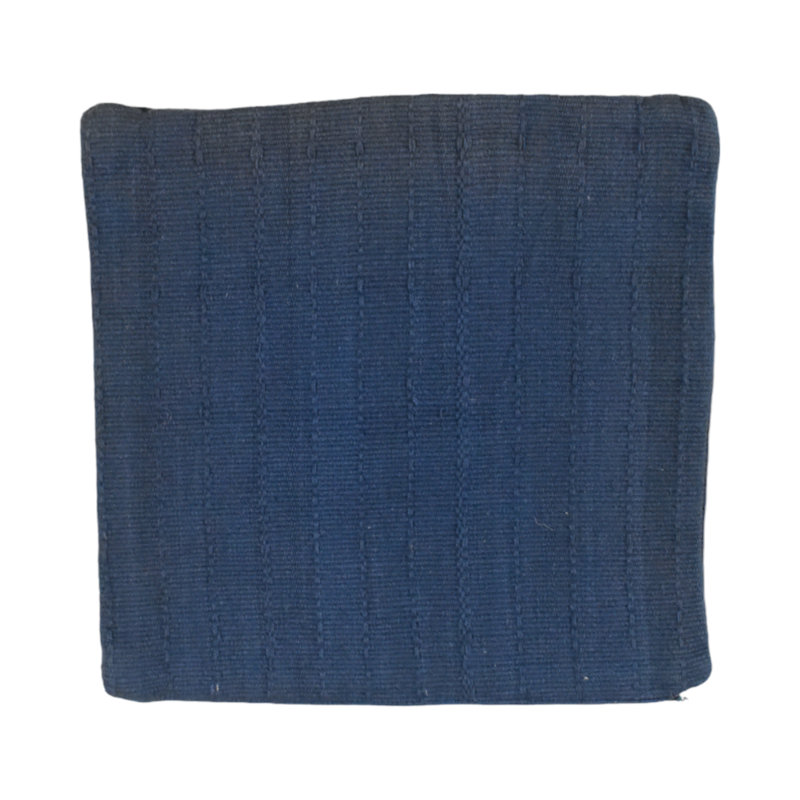Azzitta Square Throw Cushion, Dark Blue