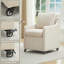 Chaise roulante avec roulettes-123044104