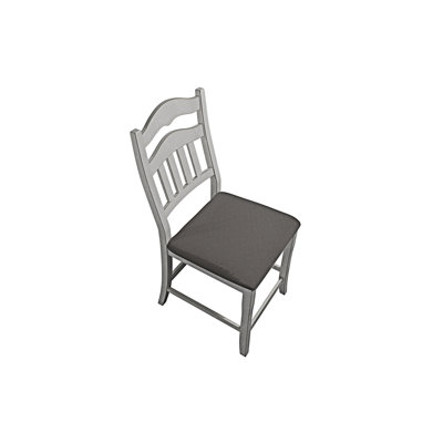 Chaises de salle à manger rembourrées à hauteur de comptoir (ensemble de 2)