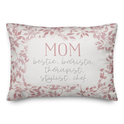  Housse de coussin rectangulaire Mom Insert