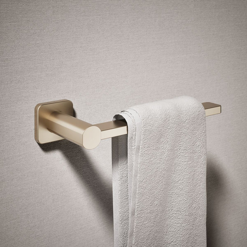 Parallel Towel Arm, Brushed Bronze