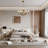 9 - Light Dimmable Tiered Chandelier-1344369271