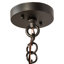 Luminaire suspendu lanterne artisanal 1 lumière Atanaska