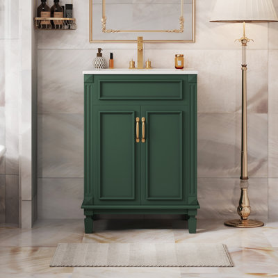 Meuble-lavabo 24 po avec lavabo supérieur