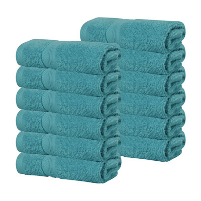 Smart Dry Zero Twist 100% Cotton Medium Weight Face Towels