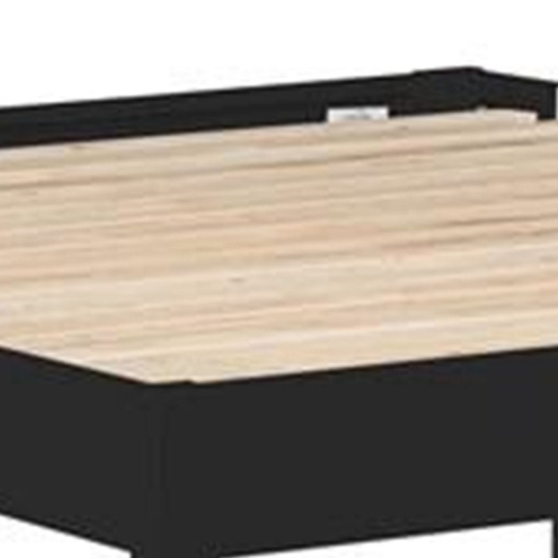  Sebi Bed, Black, California King