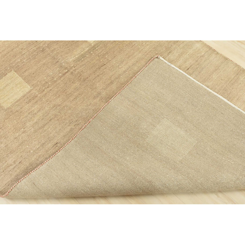Tapis oriental en laine noué à la main Keivan, Rectangle 5 pi 1 po x 7 pi 7 po